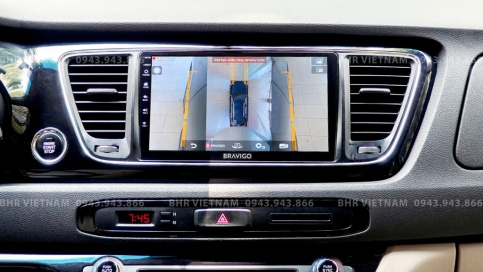 Trải nghiệm âm thanh sống động trên màn hình DVD Android Bravigo Ultimate Kia Sedona 2015 - nay